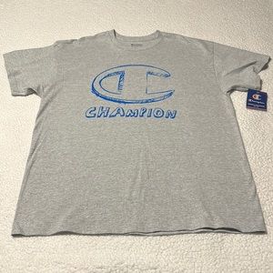 Men’s Champion Gray Tee, NWT’s, Size 1X